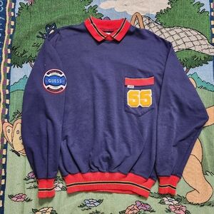 80s Guess Georges Marciano Rugby Sweatshirt